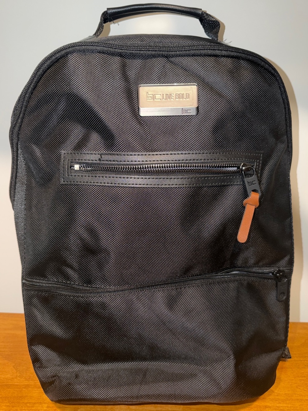 Basecamp Black Backpack – Laptop Sleeve, Travel Ready, Minimalist